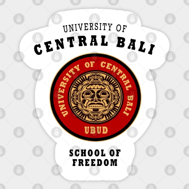 University of Central Bali Ubud Souvenir Sticker by Closeddoor